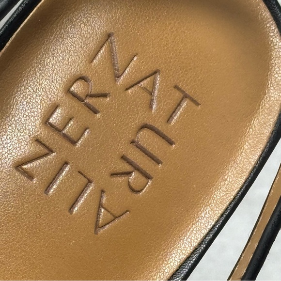 Naturalizer MEESHA Black Leather Buckle Strap Sandals Size 7 - Picture 10 of 10